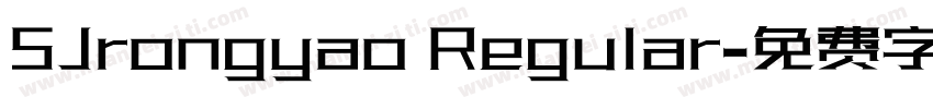 SJrongyao Regular字体转换